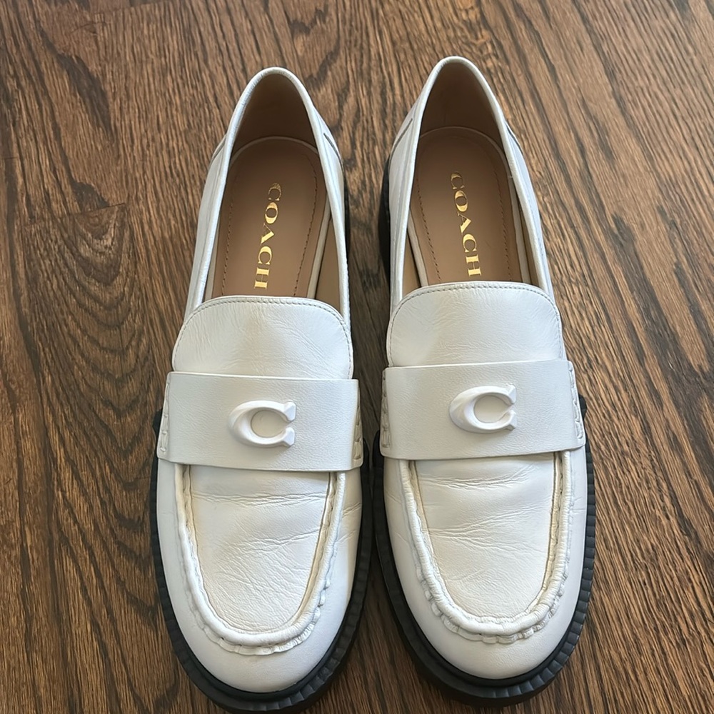 White Lugsole Loafer - women’s size 9 (EU 39.5)
